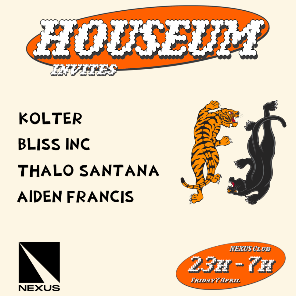<strong>Houseum Invites Kolter, Bliss Inc, Thalo Santana & Aiden Francis</strong>